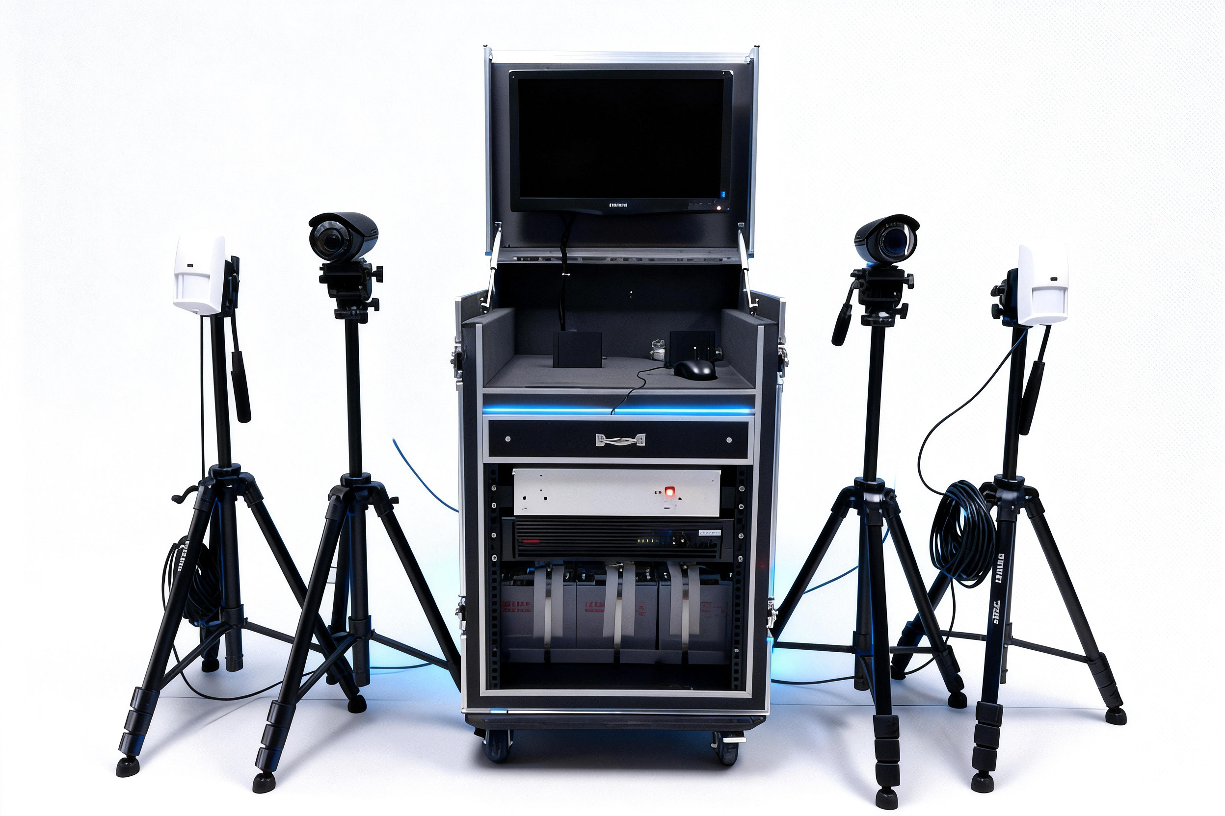 便攜式外場試驗監(jiān)控報警箱